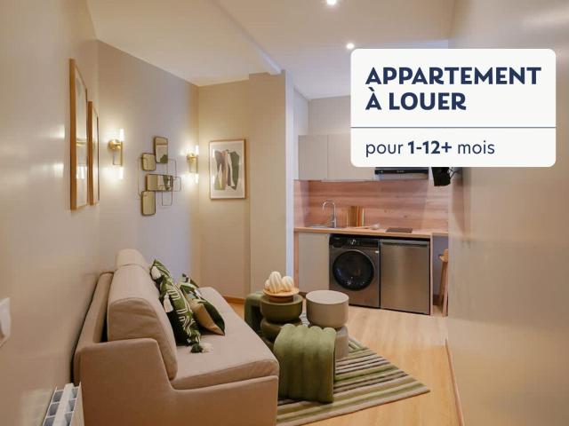 Appartement meublé 2 pièces 40 m²
