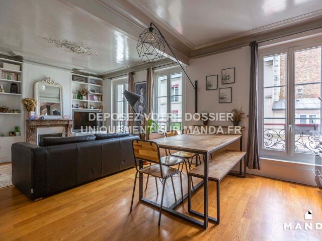 Appartement meublé 2 pièces 43 m²