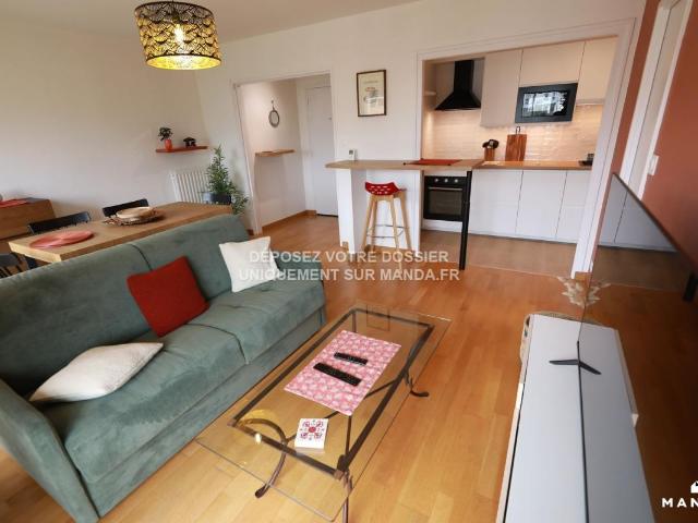 Appartement meublé 2 pièces 43 m²