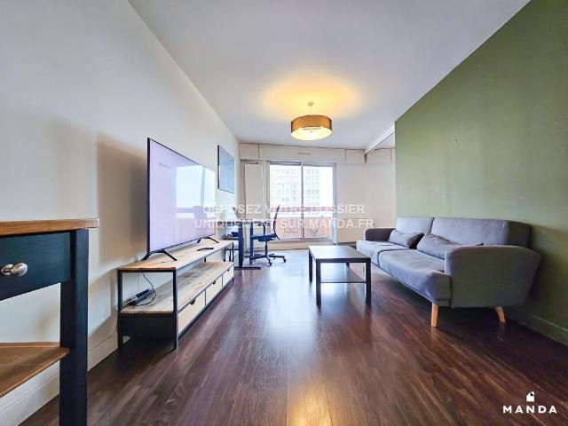 Appartement meublé 2 pièces 44 m²