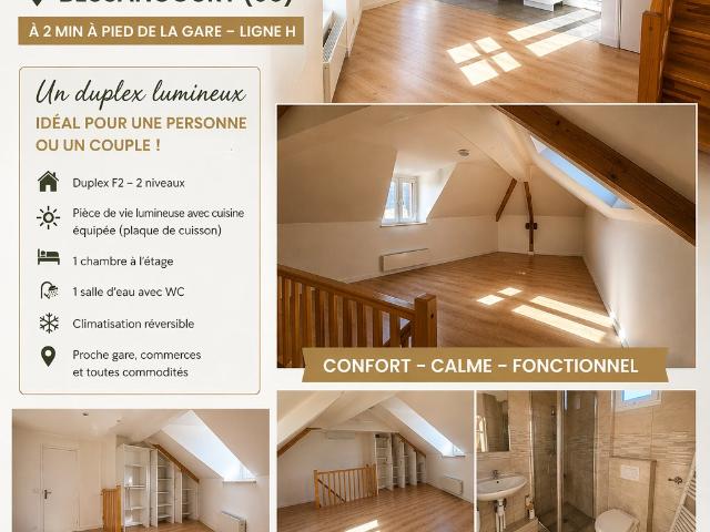 Appartement meublé 2 pièces 45 m²