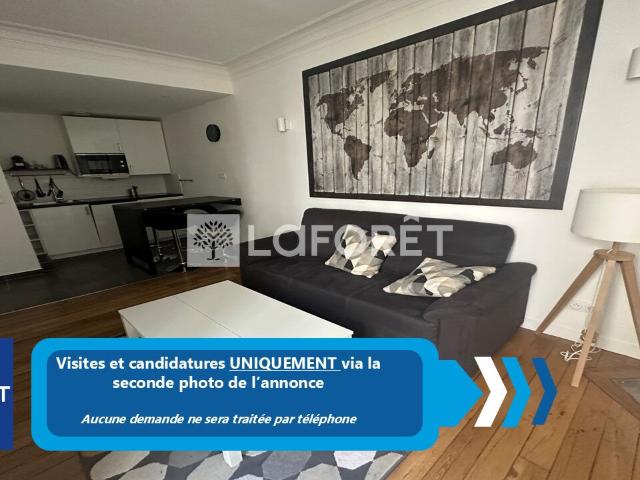Appartement meublé 2 pièces 46 m²