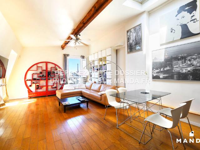 Appartement meublé 2 pièces 50 m²