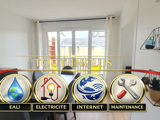 Appartement meublé 2 pièces 50 m²