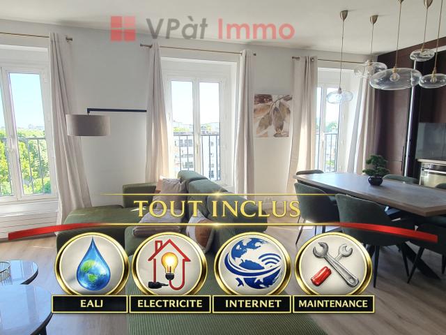 Appartement meublé 2 pièces 61 m²
