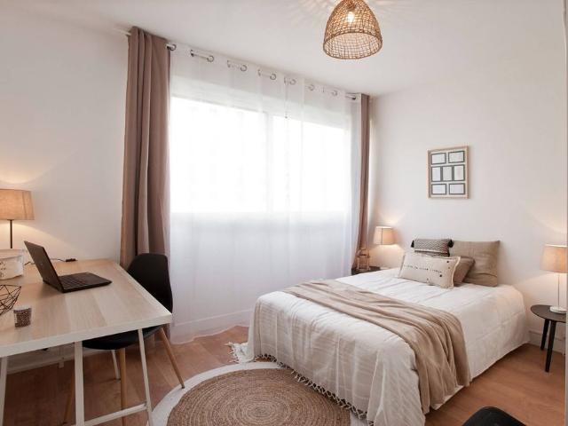 Appartement meublé, 4 chambres en colocation