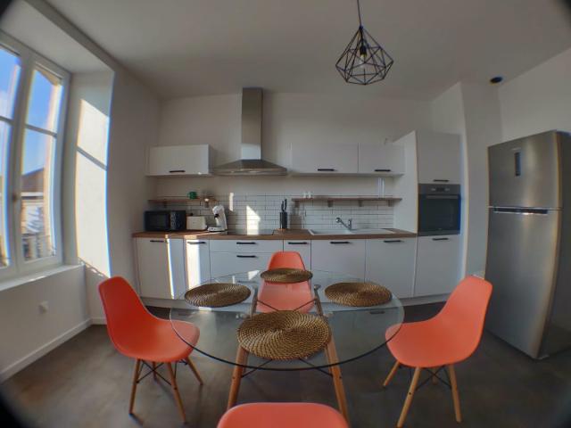 Appartement meublé 4 chambres – proche gare