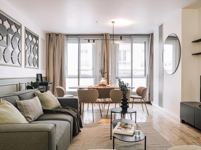 Appartement meublé 4 pièces 124 m²