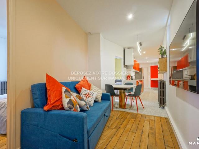 Appartement meublé 4 pièces 61 m²
