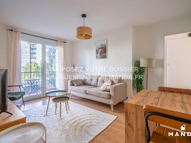 Appartement meublé 4 pièces 63 m²