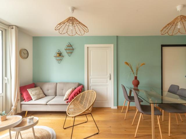Appartement meublé 4 pièces 64 m²