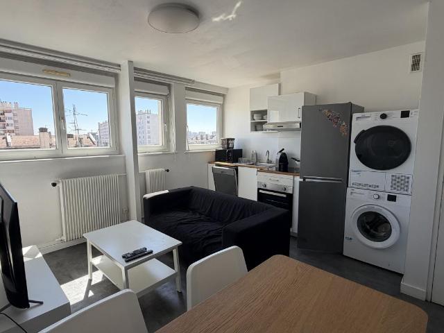 Appartement T3/4 meublé 55m², toutes charges comprises VILLEURBANNE 69100