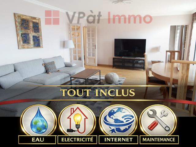 Appartement meublé 5 pièces 98 m²