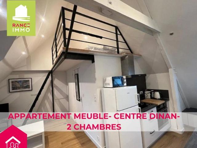 APPARTEMENT MEUBLE CENTRE DINAN PARKING OU GARAGE