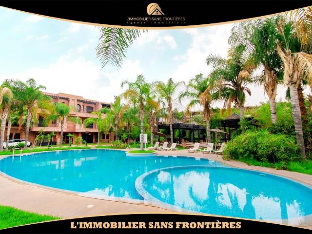 Appartement Meublé à vendre à Targa, Marrakech — Résidence avec piscine collective — 56 m²