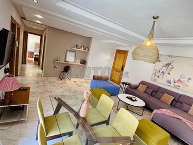 Appartement meublé à louer 130 m² à Casablanca