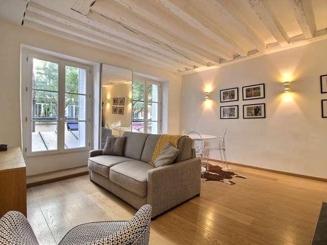 Appartement meublé à louer, 1 chambre 34 m² Temple Paris