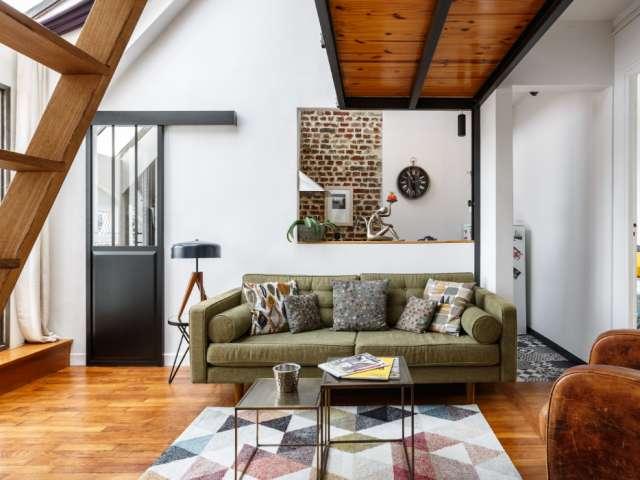 Appartement meublé à louer, 1 chambre 34 m² Montmartre / Place des Abbesses Paris