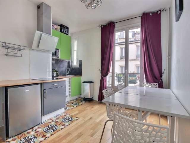 Appartement meublé à louer, 1 chambre 37 m² Montmartre / Place des Abbesses Paris