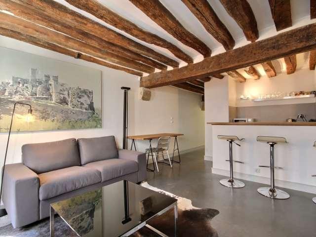 Appartement meublé à louer 1 chambre 40 m² Centre Georges Pompidou Paris