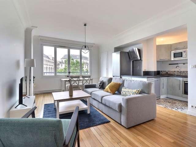Appartement meublé à louer, 1 chambre 63 m² Place de Clichy Paris