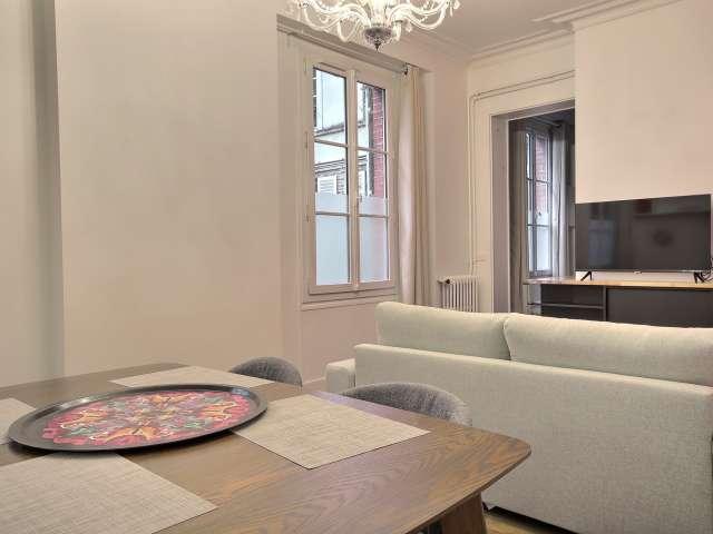 Appartement meublé à louer, 2 chambres 62 m² Poissonnière Paris