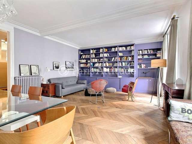 Appartement meublé à louer, 2 chambres 85 m² Parc Monceau Paris