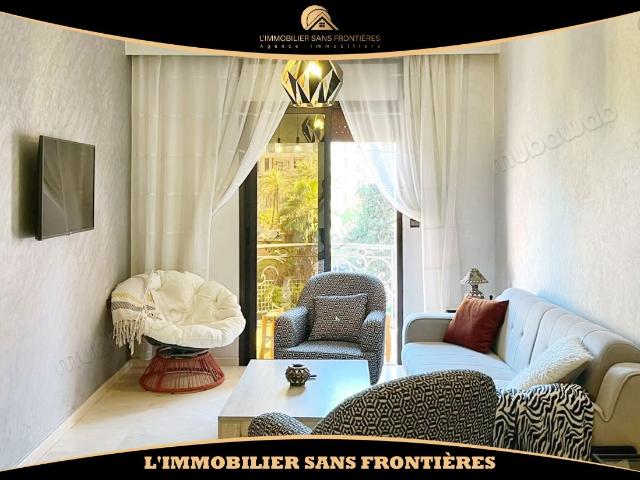 Appartement meublé à louer à Guéliz, Marrakech — 83 m²