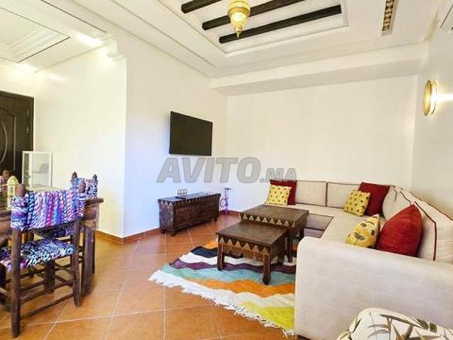 Appartement meublé à louer avec piscine Mabrouka