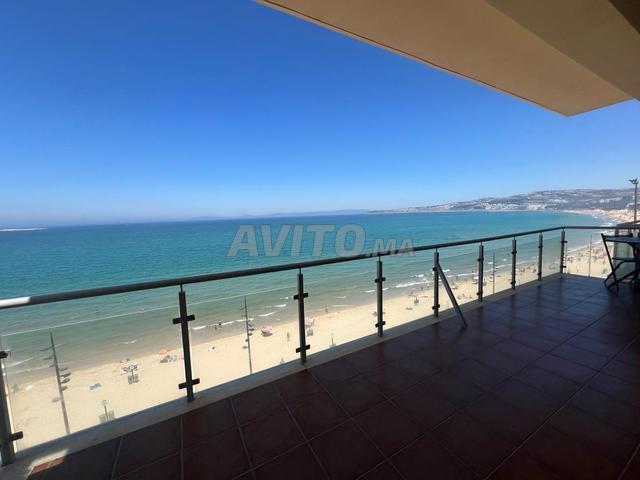 Appartement meublé à louer face à la plage