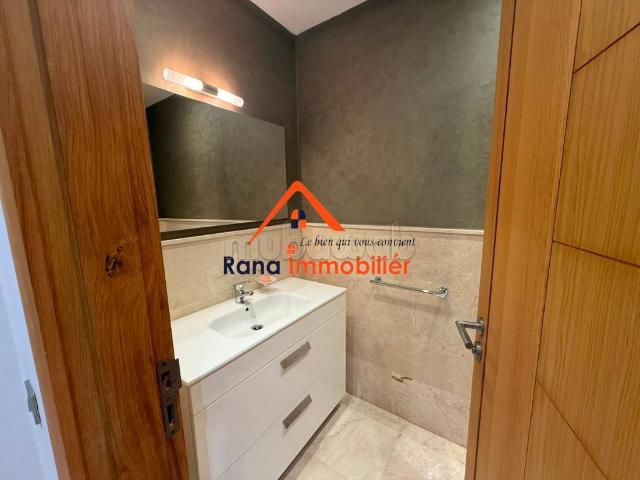 Appartement meublé à louer sur Souissi Orangeraie