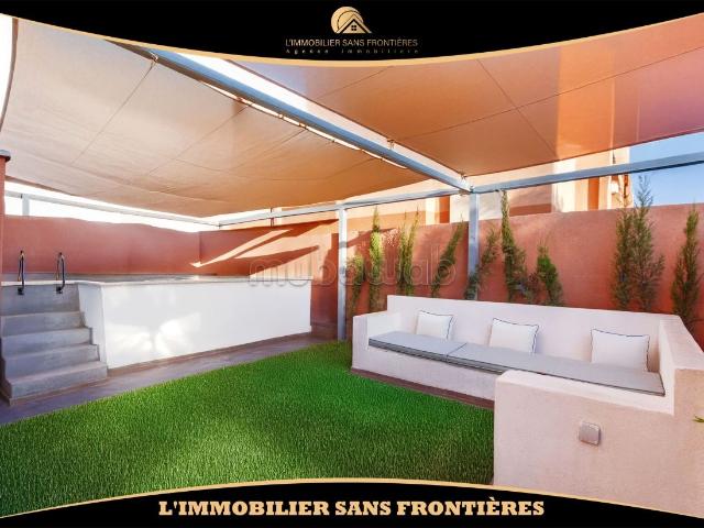 Appartement meublé à Route d’Amizmiz, Piscine privée Terrasse, Marrakech: à louer