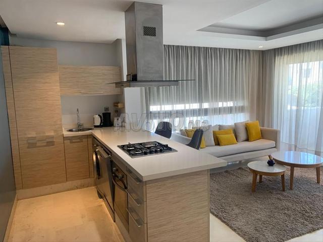 Appartement meublé au rez de chaussé à ain diab