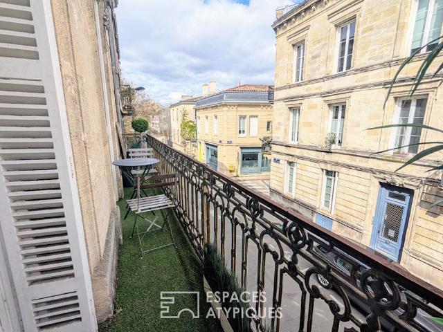 Appartement meublé avec terrasse et cave