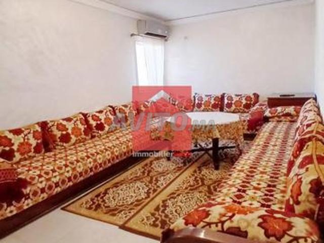 Appartement meublé avec balcon à côté de Marjane