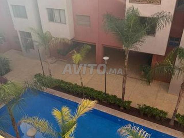 Appartement meublé avec piscine à Janan Awrad