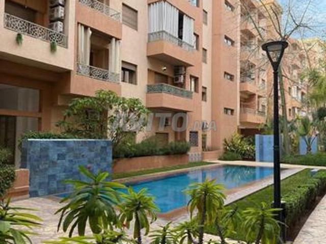 Appartement meublé avec piscine à louer