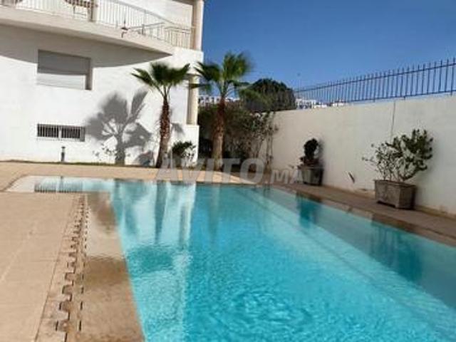 Appartement Meublé avec Piscine à Louer longue durée