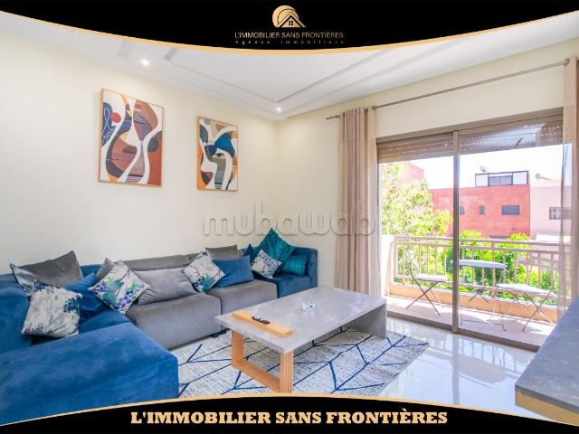 Appartement meublé de 103 m² à louer à Targa, Marrakech