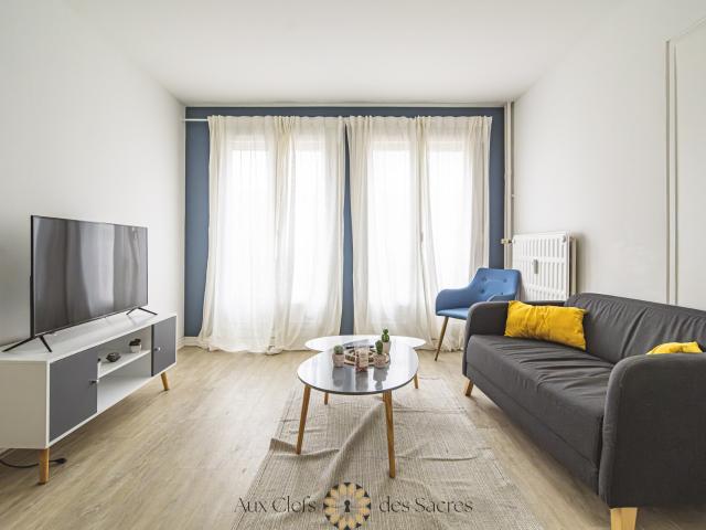 Appartement meublé de 84.66m2 à louer à Reims