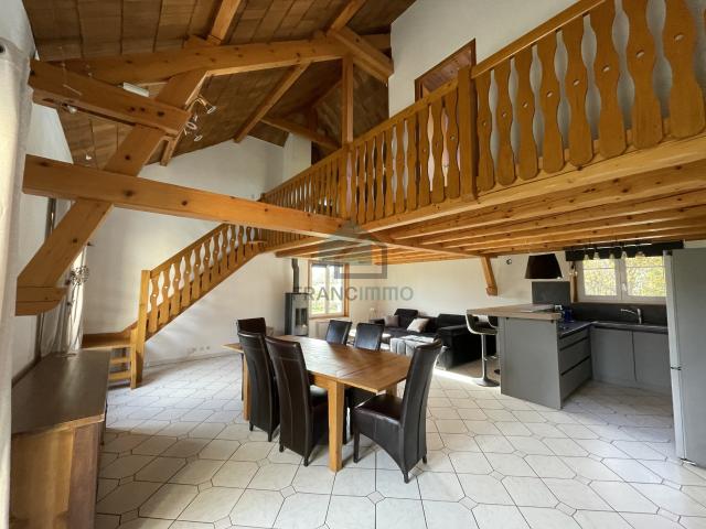 APPARTEMENT MEUBLE DUPLEX AVEC TERRASSE ET GARAGE
