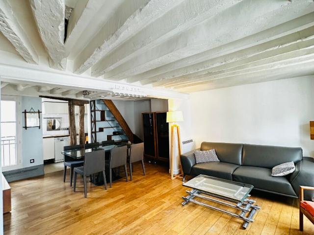 Appartement meublé en duplex 2 pièce s 45.44 m²