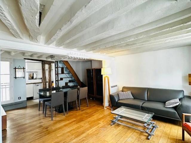 Appartement meublé en duplex 2 pièce s 45.44 m²