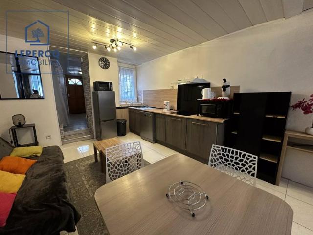 Appartement meublé F2 de 42 m2 RDC