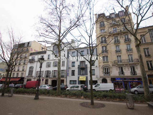 appartement meublé studio, 17m² paris 9ème 950€ cc