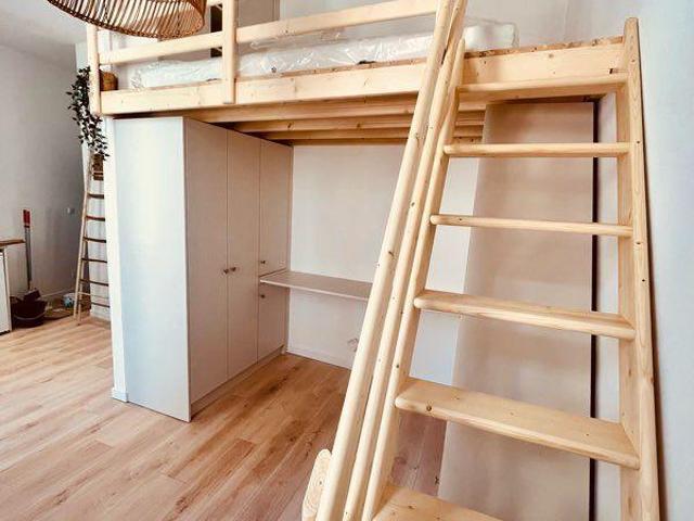 Appartement meublé T1 bis – 23 m² + mezzanine