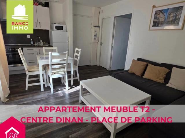 APPARTEMENT MEUBLE T2 PARKING CENTRE DINAN EN EXCLUSIVITE