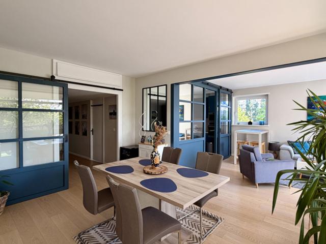 Appartement meublé T4 de 113 m2 avec balcon plein sud et gar