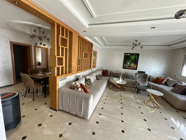 Appartement meublée a louer 3ch Agdal /terrasse