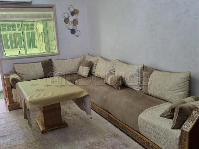 Appartement meublée à louer 2 façades maarif ext
